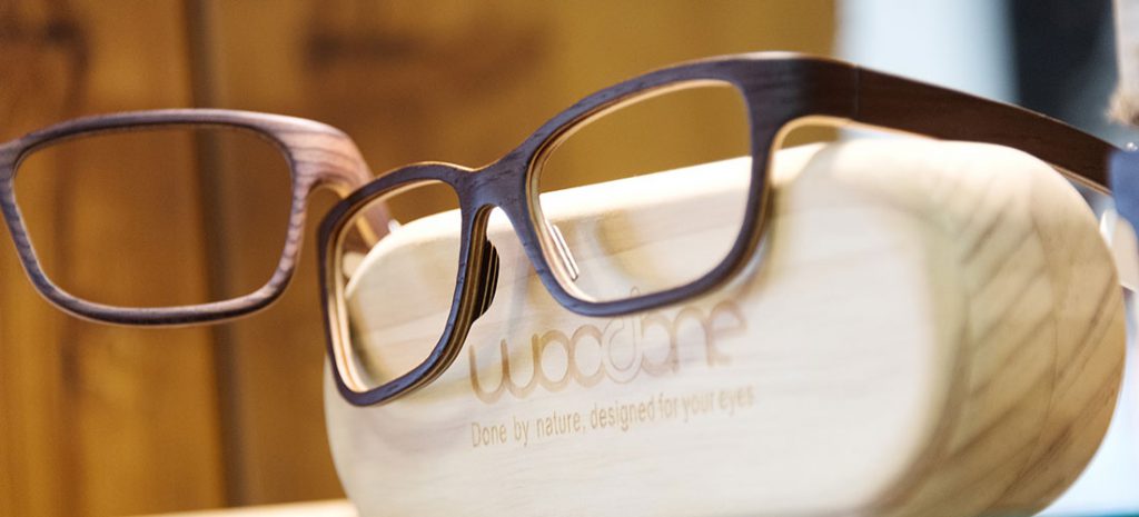 Holz-Brillen